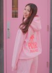 Classic Puff Hoodie in Pink