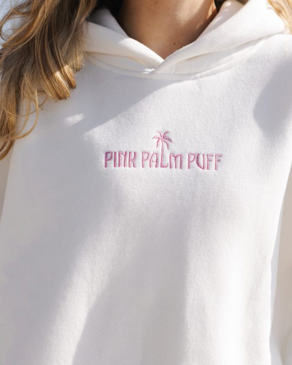 Classic Puff Hoodie in Pink Opal