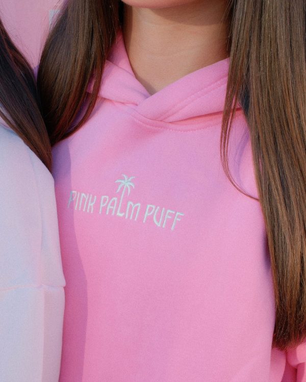 Classic Puff Hoodie in Raspberry