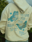 To Live For the Hope of it All Hoodie in Heather