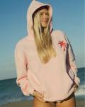 To Live For the Hope of it All Hoodie in Pink