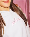 Classic Puff Hoodie in Pink Opal